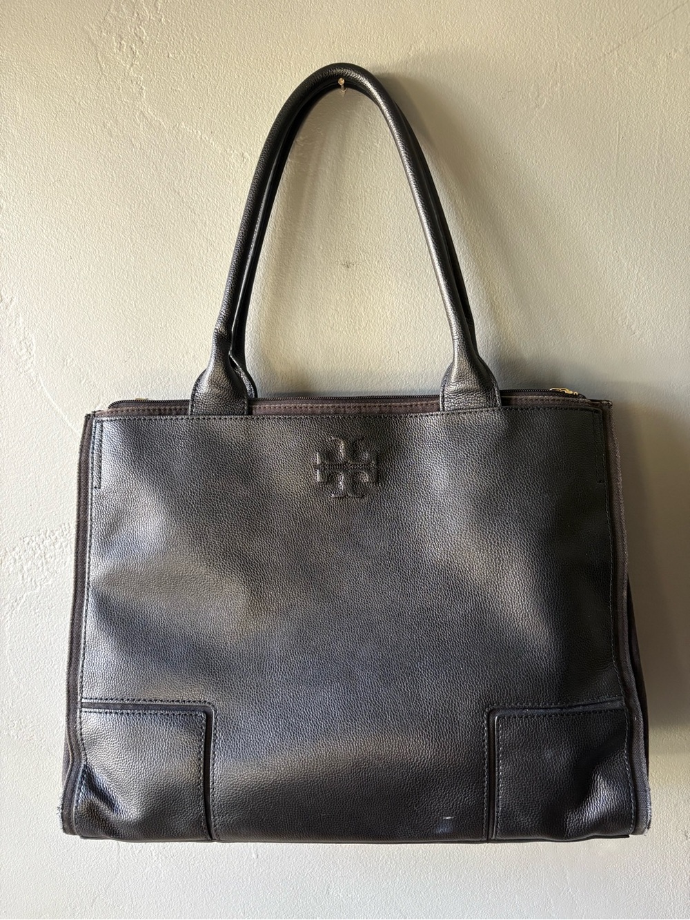 Tory Burch Black  Ella Tote